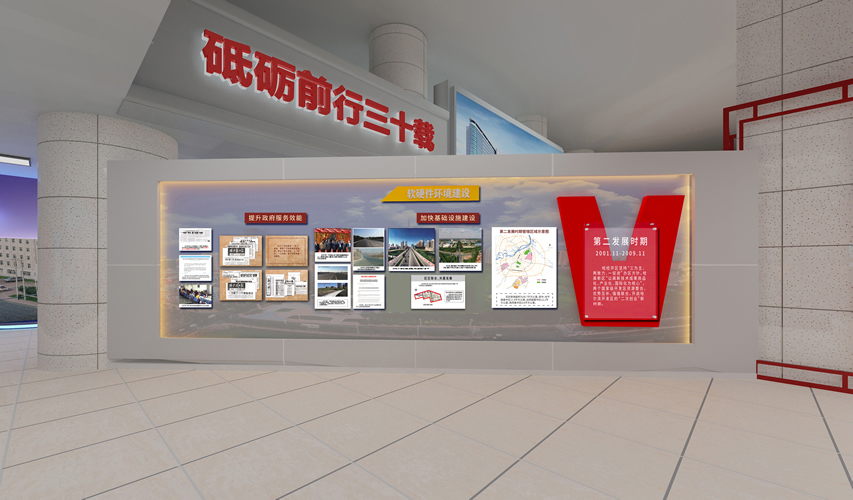 哈爾濱經(jīng)濟技術開發(fā)區(qū)成立30周年展館