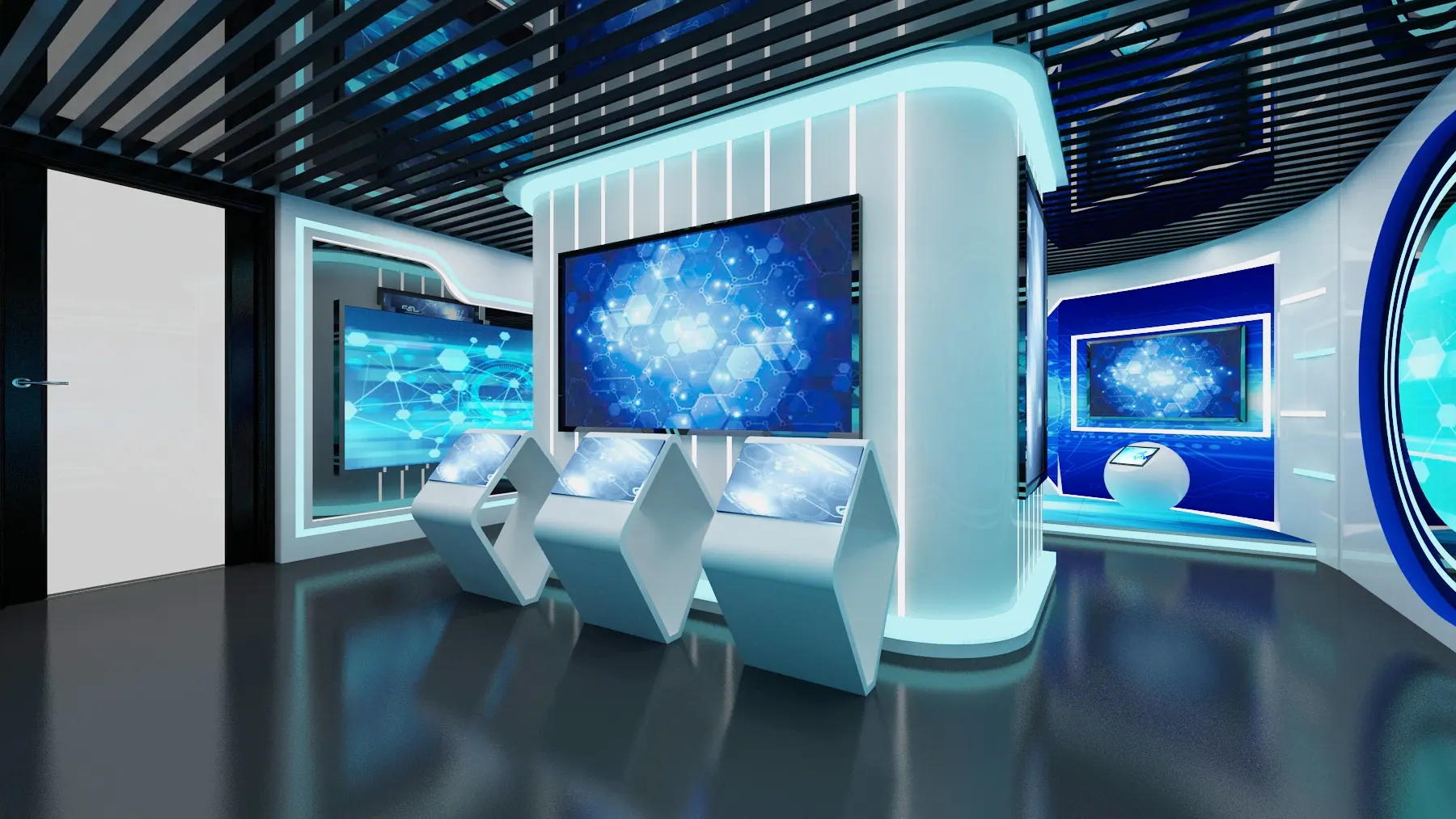 展廳設(shè)計(jì) , 展廳 , 鑫時(shí)空