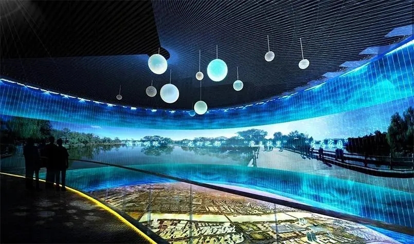 利用燈光提高展廳設(shè)計的質(zhì)感