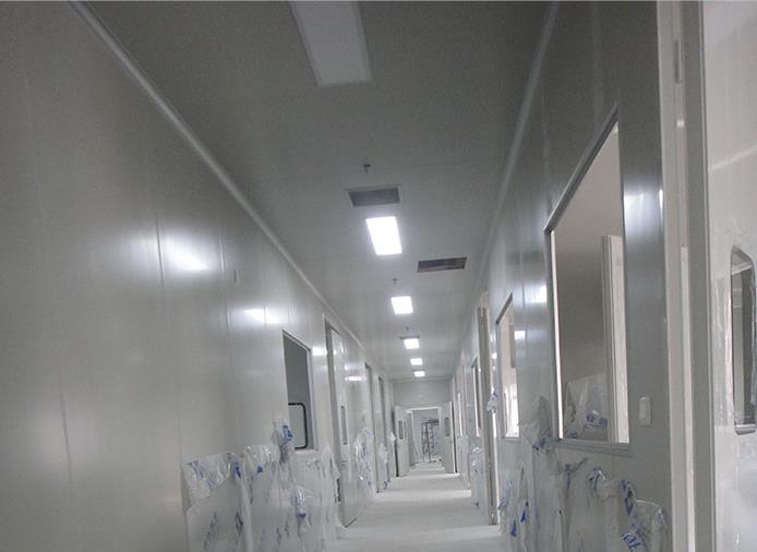 十萬級潔凈車間施工圖片